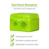 kiss new york Professional Duo Pencil Sharpener, Convenient, Essential Tool