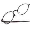 Reptile Gecko Designer Reading Glasses in Matte Black ; +0.00