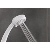 Triton 3 Position Shower Head - White