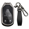 KUNIO Car Key Case Fits Maserati Ghibli Levante Quattroporte President