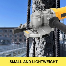 EODSAD Electric Rebar Cutter Saw 900W Portable Rebar Cutter, Cutting up to 3/2 inch (4-40mm) Rebar, High Power Steel Concrete Rebar Cutter with Auxiliary Small Handle Tool Case