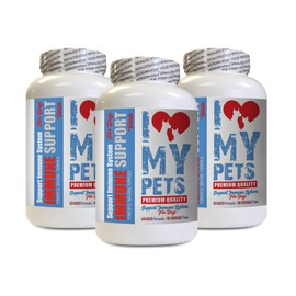 Dog antioxidants - Dog Immune Support - Booster - Healthy PET - Supplement - Dog Immune Health - 180 Treats (3 Bottles)