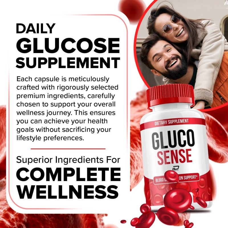 GlucoSense (1 Pack) GlucoSense Capsules – Gluco Sense All Natural