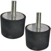 AERZETIX - C48901 - Set of 2 - Rubber Buffer