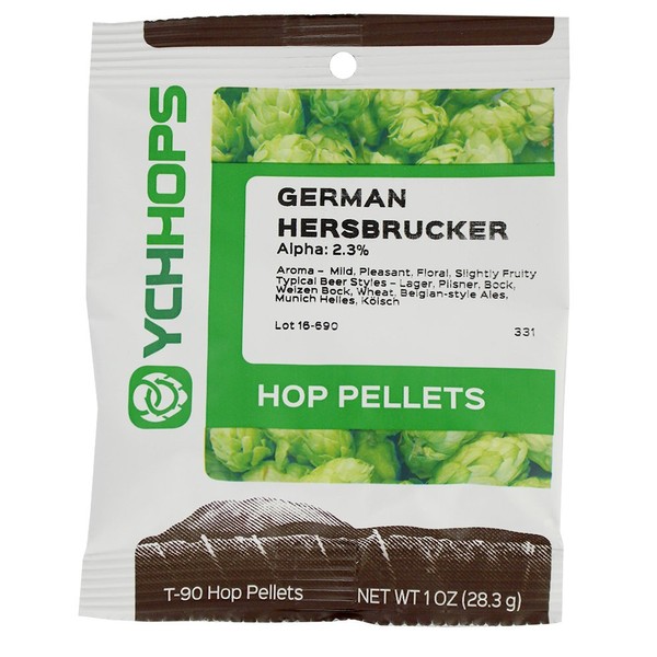 NorthernBrewer German Hersbrucker Hops Pellets 1 oz.