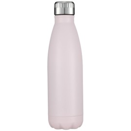 HASLE OUTFITTERS 17oz Stainless Steel Water Bottles, Vacuum Insulated Water Bottles Double Walled Powder Coated Reusable Metal Sports Water Bottles Keep Drinks Hot and Cold, Pink, 1Pack