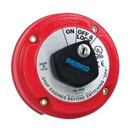 1 - Perko Medium Duty Main Battery Disconnect Switch w/Key Lock