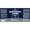 Bioesque Mold Resistant Coating, Water-Resistant, Stain-Blocking, Fast-Drying Formula, White, 1