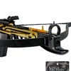 KingsArchery Pistol Crossbow Self-Cocking 80 LBS with Adjustable Sights, 3