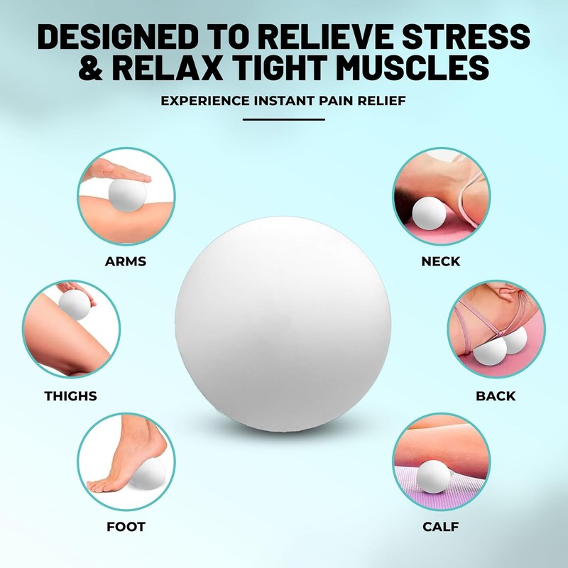 Case of 96 – FlexWell Therapy Ball Sets – White