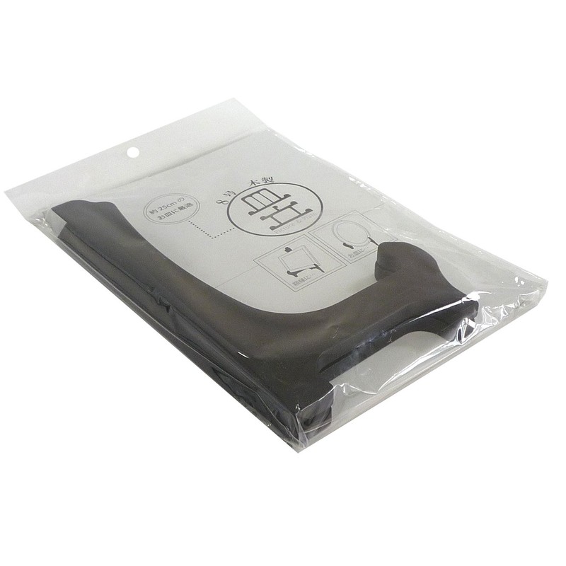 Daisen N06001703 Picture Frame, Small Plate, No. 8, Wood, Black