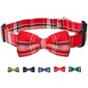 Dog Bow Tie, Vaburs Plaid Bow Tie Dog Collar Unique