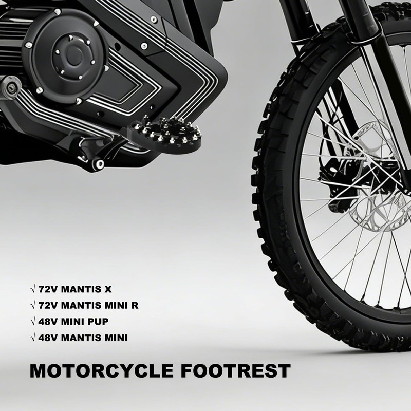 Foot Pegs for 72V Rawrr Mantis X Mini R Electric