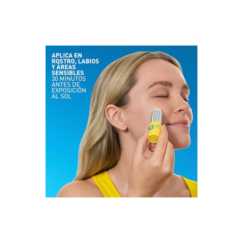 CeraVe Stick Solar Invisible 50FPS alta protección solar para rostro