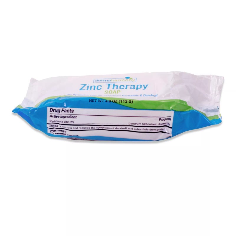 ZNP 2% Pyrithione Zinc (ZNP) Bar Soap - DermaHarmony 4