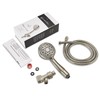 Couradric Handheld Shower Head, 7-Function High Pressure Shower Head with