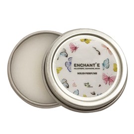 Ladybug Soap Company All Natural Luxury Cologne Scent Solid Perfume 1/4 oz Small Tin (ENCHANT´E)