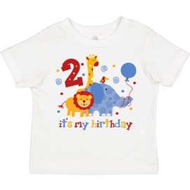 inktastic Safari 2nd Birthday Toddler T-Shirt 3T 0020 White 10fd2