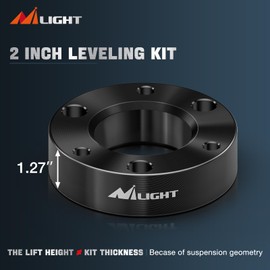 Nilight 2" Front Leveling Lift Kit for Dodge Ram 1500 4WD 2006 2007 2008 2009 2010 2011 2012 2013 2014 2015 2016 2017 2018 2019 2020 2021 2022 2023Strut Spacer Suspension Lift Kits