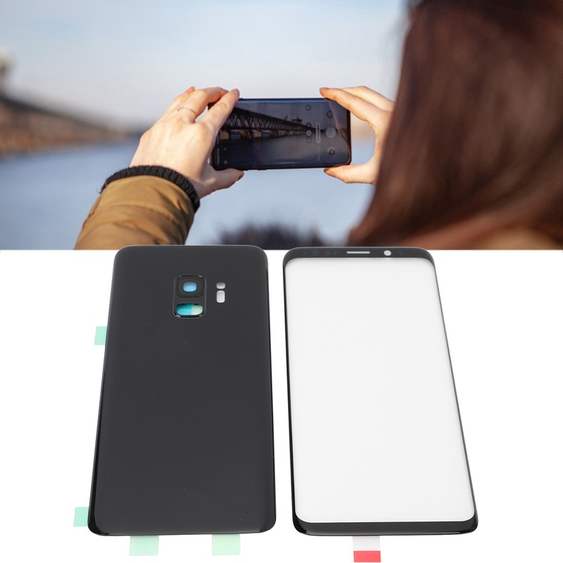 Back Glass Cover Housing Door Pre Installed Lens Waterproof Adhesive