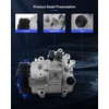 ECCPP AC Compressor 2012 for Buick Regal 2.4L Air Conditioning