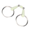 Horse Mouth Bit Stainless Steel Ring Middle Rubber Apple Flavour