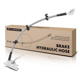 A-Premium Front Passenger Brake Hydraulic Hose Compatible with Select Jaguar Models - S-Type 2003 2004 2005, Naturally Aspirated - Replace# XR853862