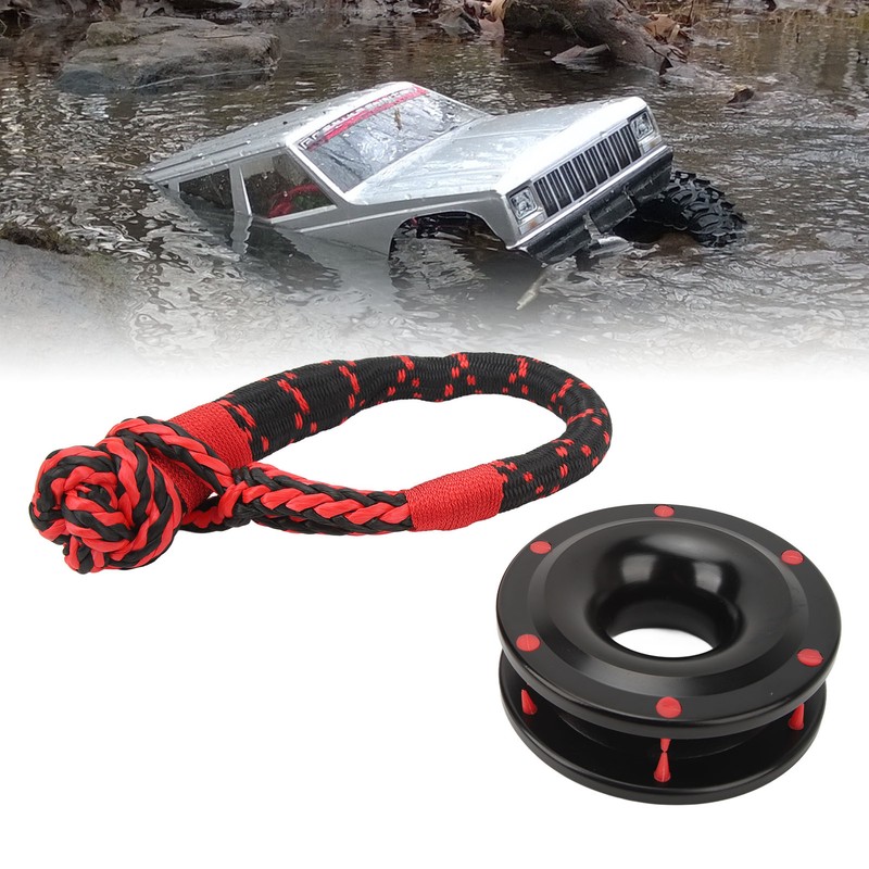 Rope Retention Pulley Soft Shackle Combo 22000lbs Heavy Duty for