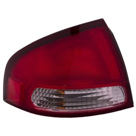 HEADLIGHTSDEPOT Tail Light Compatible with Nissan Sentra 2000-2003 Includes Left Driver Side Tail Light