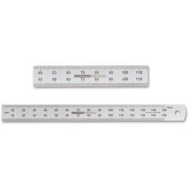 Axminster Precision Stainless Steel Metric Rule - 150mm