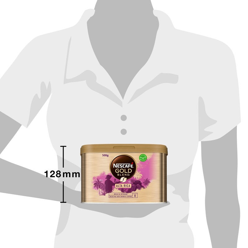 NESCAFÉ Gold Blend Alta Rica Instant Coffee 500g Tin
