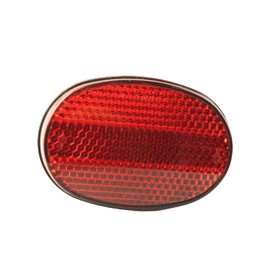 PZRT Bicycle Fender Reflector Red for MTB Fender Mounting Reflective Accessories Seat Hanger Plastic Reflector Rear Tail Light Cycling Accessories