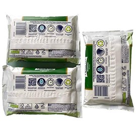 3 X Andrex Skin Kind Washlets Biodegradable Certified Fine to Flush - 36 Moist Sheets Per Pack - 108 in Total