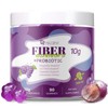 Migcopat 10G Fiber Gummies for Adults, No Sugar Added Grape