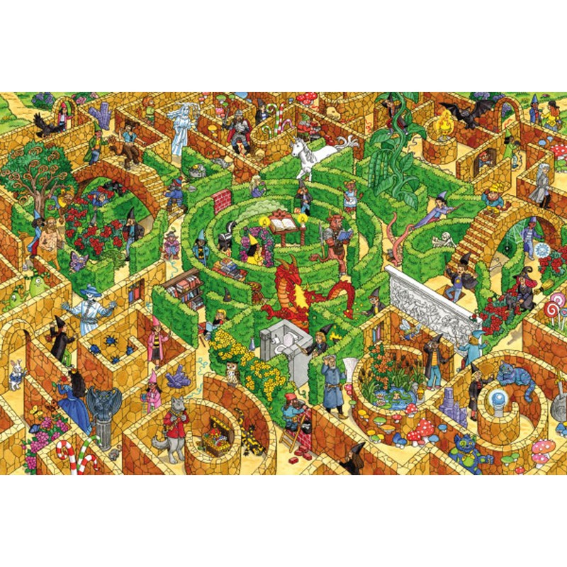 Schmidt Spiele 56367 Labyrinth, 150 Pieces, Children's Puzzle, Multi-Coloured