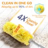 6 ft Long Handle Extendable Duster with 50 Refills for