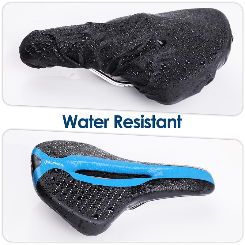 Bike Seat Bicycle Saddle with Light Buckle, Secpeak Ultra Comfortable