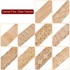 QUARKZMAN Pack of 10 Wooden Clay Rolls, Pattern Modeling, 5.9