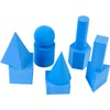 DOHE Educa Geometric Figures for Children, 10 Blue Geometric Shapes