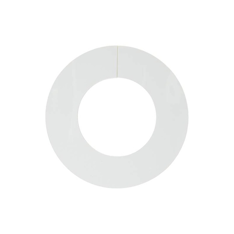 KAKUDAI 6217W-65 Vinyl Plate, White