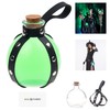 Eco-Fused コスプレ ポーションボトル ホルダー付き クリア 球形 魔法使い 魔女 コスチュームアクセサリー ストッパー