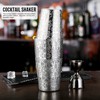 Cocktail Shaker Engraved Boston Shaker Multifunctional Drink Shaker for Bartender