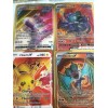 Pokémon 3D Gold Fan Art 4 cards LotNM