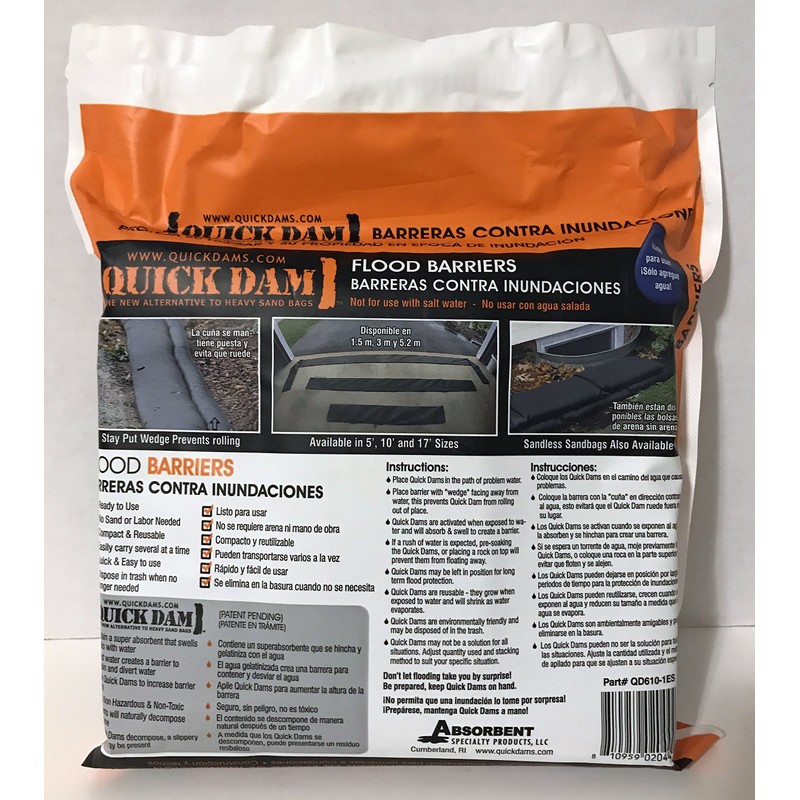 Quick Dam Flood Barrier 10ft