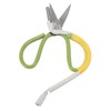 Electric Heating Shears Steel Blades Adjustable Temperature Heated Scissors for
