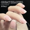 Double Rhythm Double Rhythm Milky Pink Rubber Gel Nail Polish