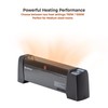 Comfort Zone Baseboard Space Heater with Digital Thermostat, Electric, Dent-Proof