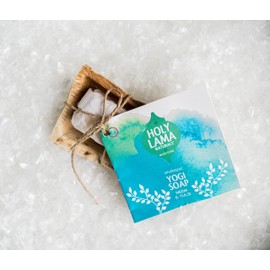 Holy Lama Naturals Yogi Guest Soap, 12 x 20g Neem & Tulsi Ayurvedic Soap bars