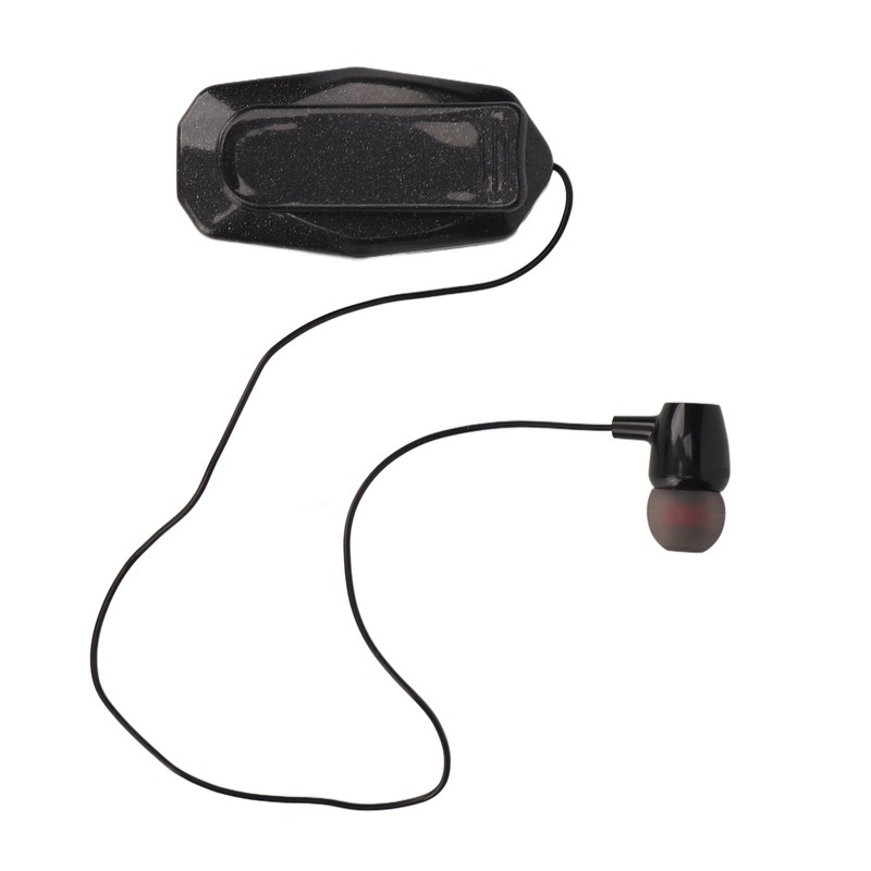 Clip On Wireless Earpiece Single Ear Long Battery Life Power