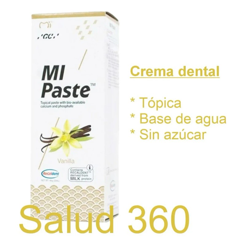 Mi Paste Recaldent Gc Sabor Vainilla 40gr